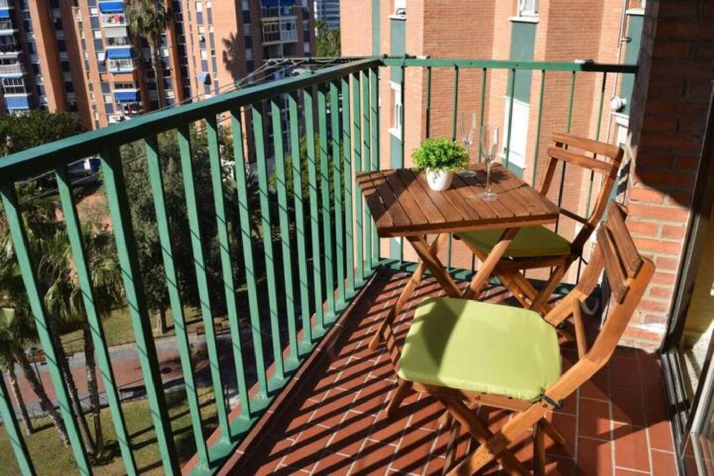 מאלגה Luminoso Apartamento/ 5 Minutos De La Playa מראה חיצוני תמונה
