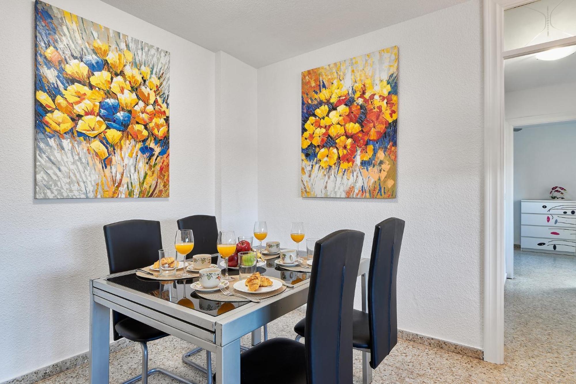מאלגה Luminoso Apartamento/ 5 Minutos De La Playa מראה חיצוני תמונה