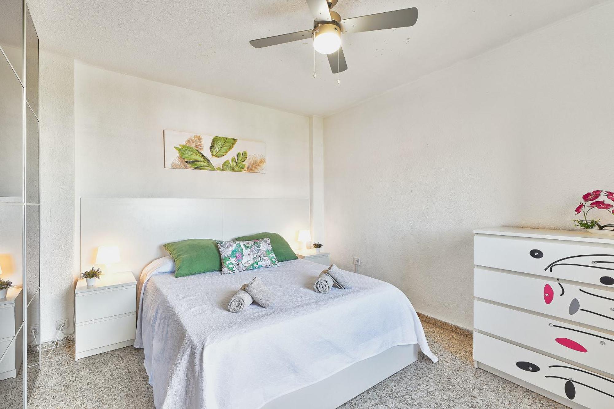 מאלגה Luminoso Apartamento/ 5 Minutos De La Playa מראה חיצוני תמונה