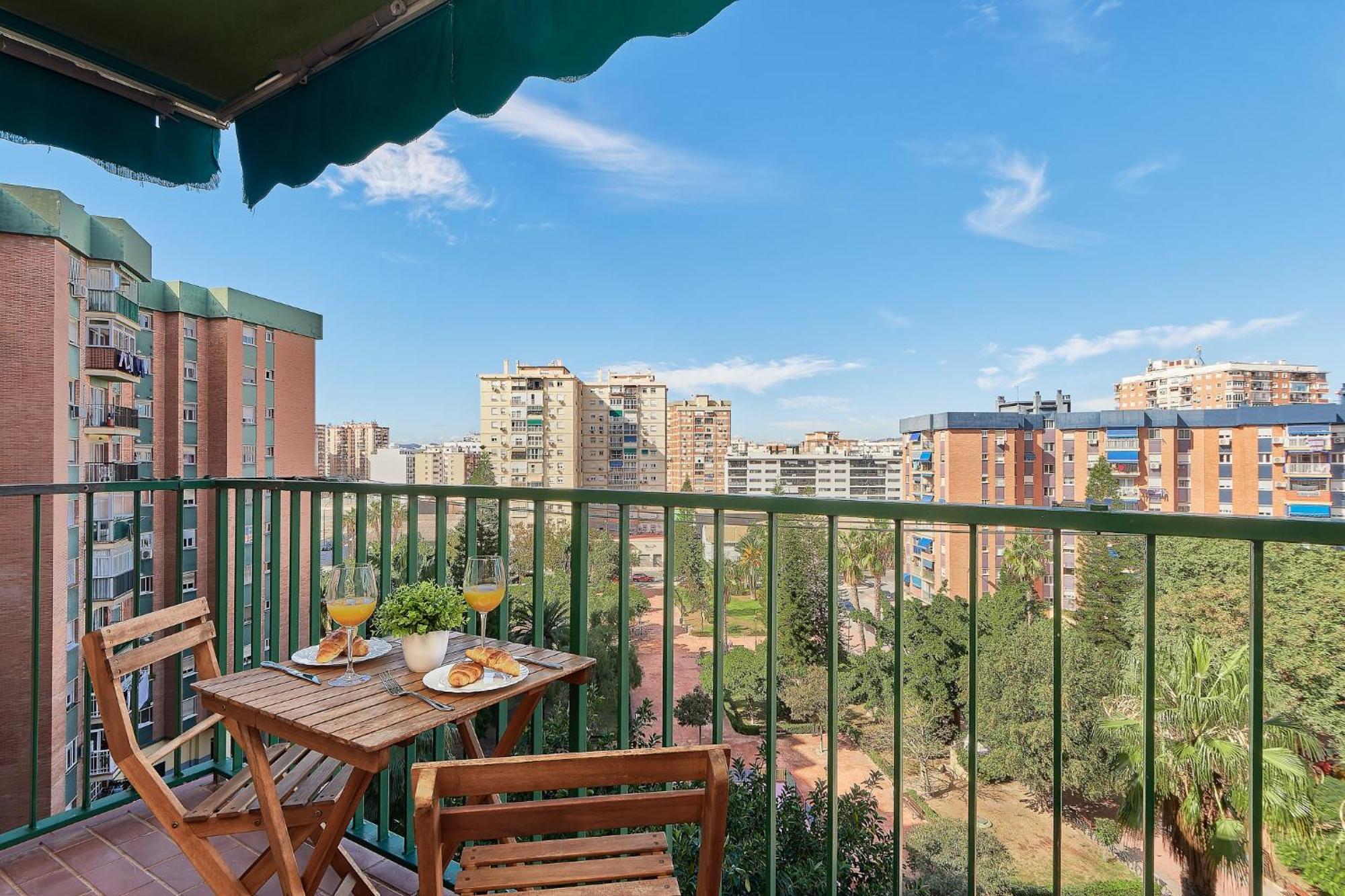 מאלגה Luminoso Apartamento/ 5 Minutos De La Playa מראה חיצוני תמונה